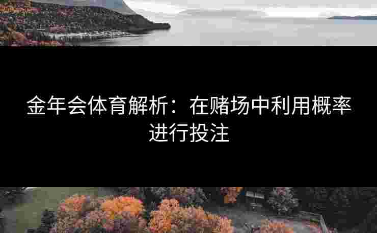 金年会体育解析：在赌场中利用概率进行投注